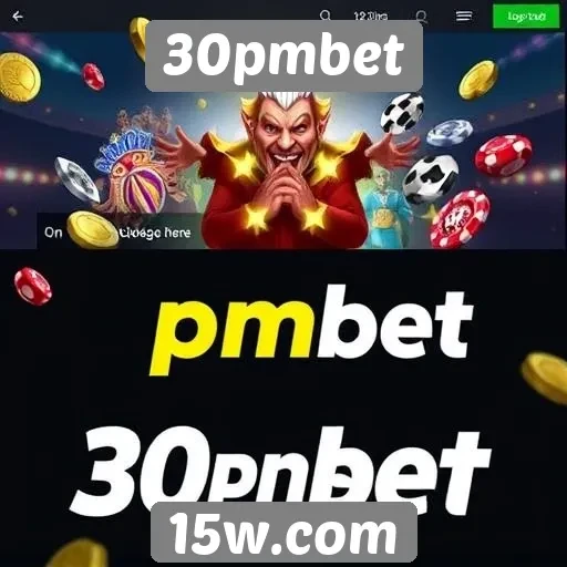 Variedade de jogos disponíveis no 30pmbet